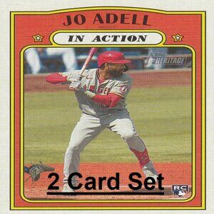 Jo Adell (LAA)  MLB Card Collection - 2 Card Set